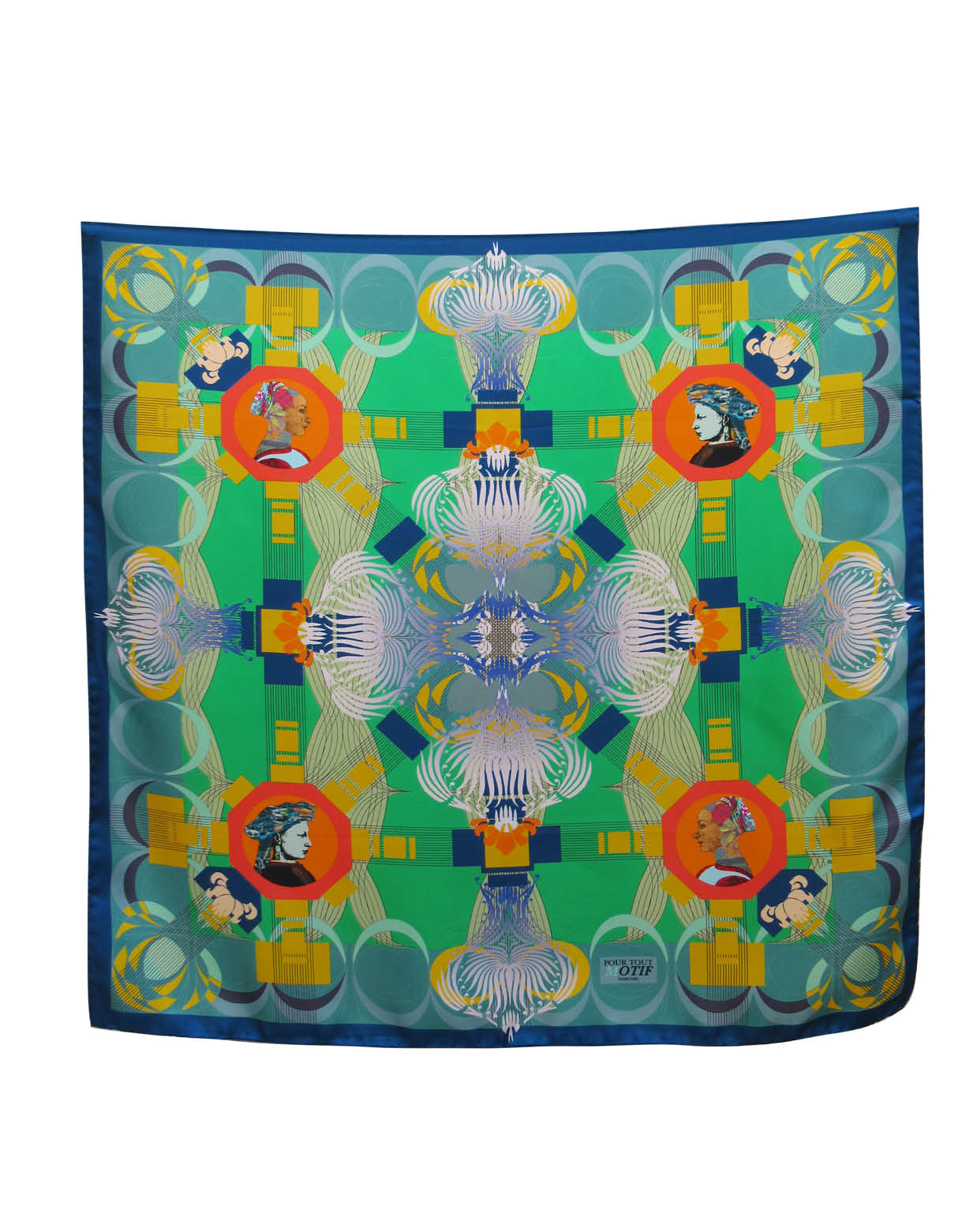 Foulard en soie "Renaissance"